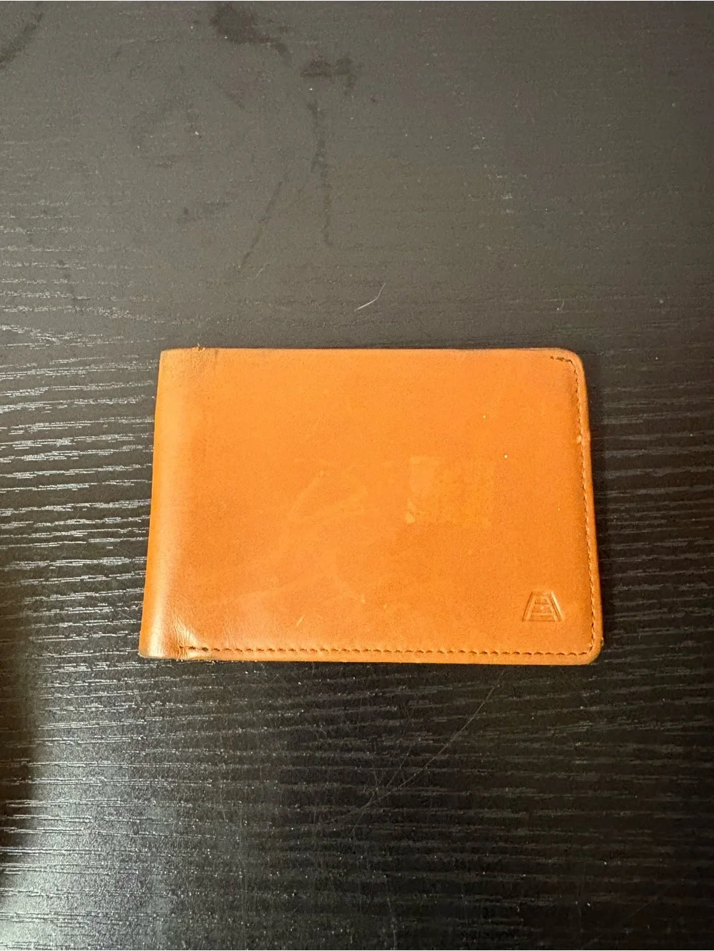 ANDAR Leather Bifold Wallet Tan Brown RFID Minimalist Men’s Wallet